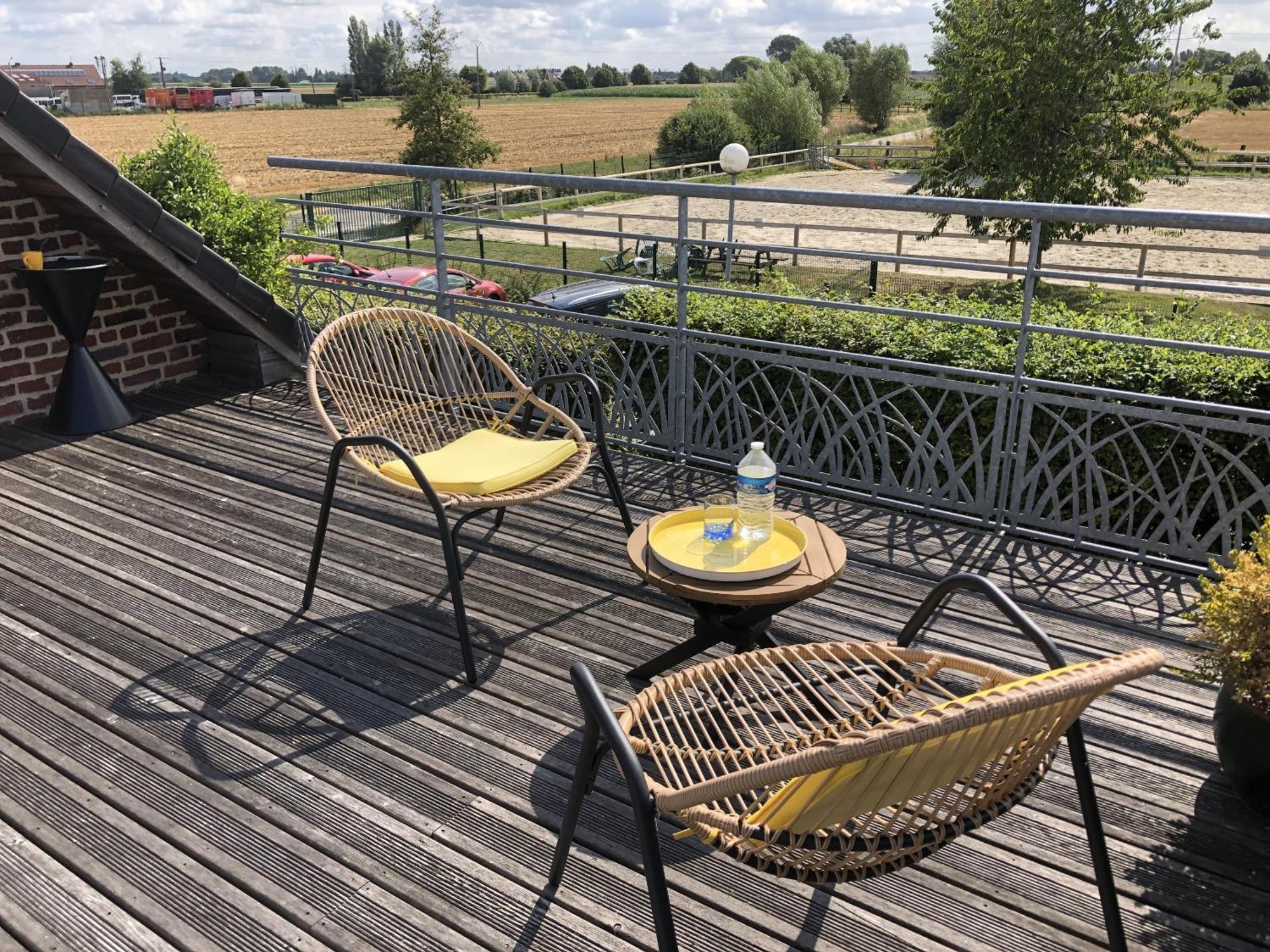 Aux Herbes Hautes Fleurbaix Zimmer foto